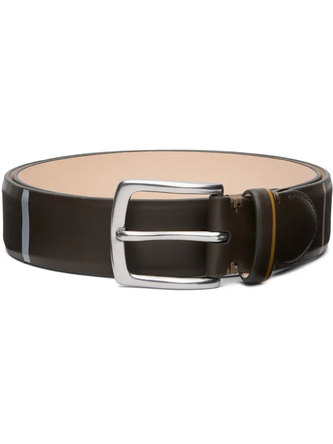 Paul Smith Paul Smith ブラシストローク ストライプ ベルトの商品画像