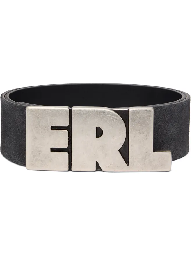 ERL ERL 'ERL' ラージ スエード ベルトの商品画像