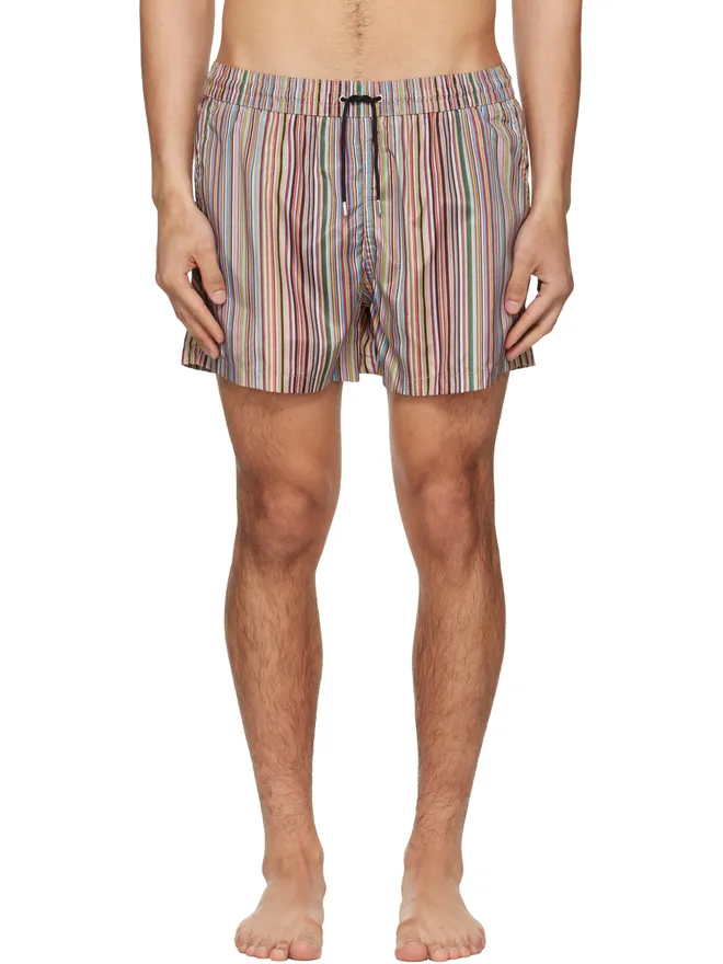 Paul Smith Paul Smith 'Signature Stripe' スイムショーツの商品画像