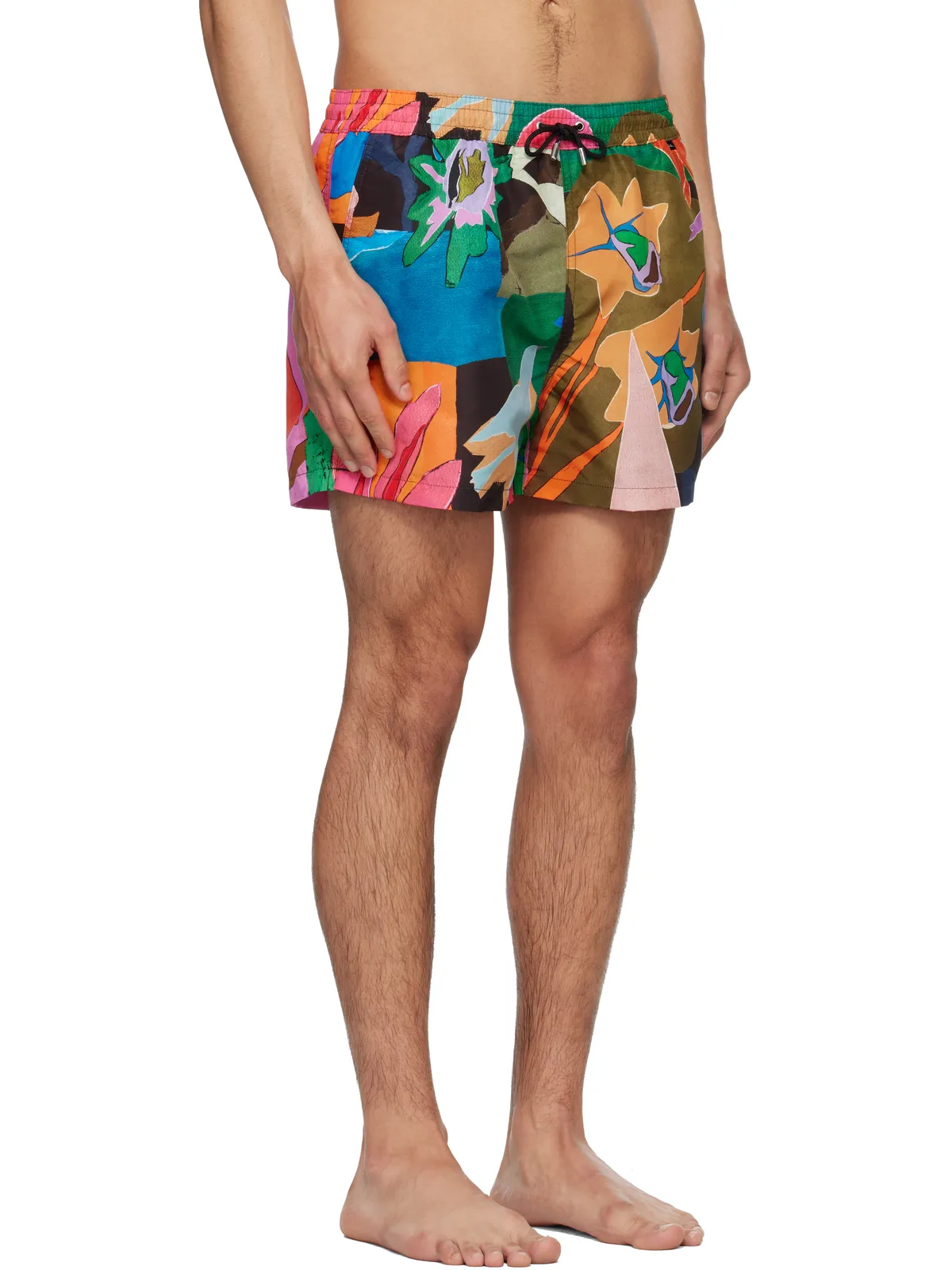 Paul Smith 'River Collage' プリント スイムショーツ - 画像2