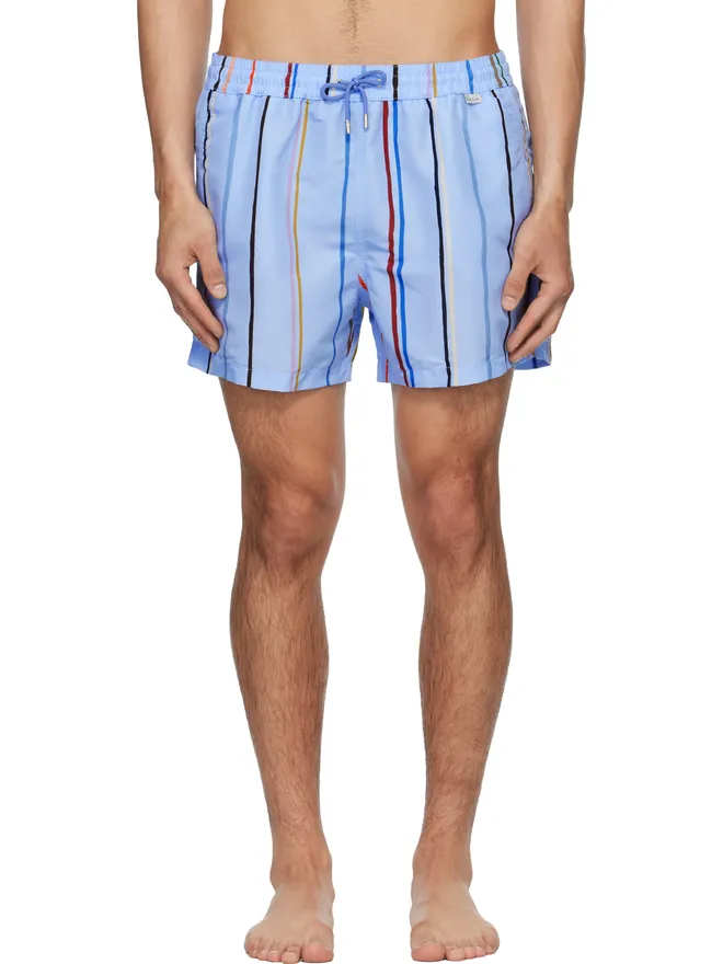 Paul Smith Paul Smith 'Painted Stripe' スイムショーツの商品画像