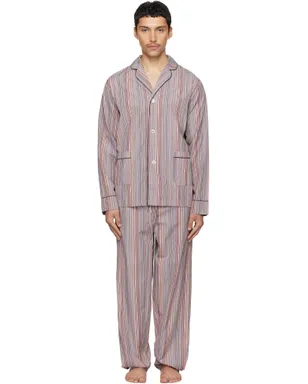Paul Smith 'Signature Stripe' コットン パジャマセット - サムネイル1