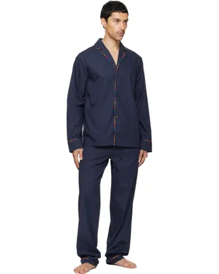 Paul Smith 'Artist Stripe' Trim コットン パジャマセット - サムネイル5