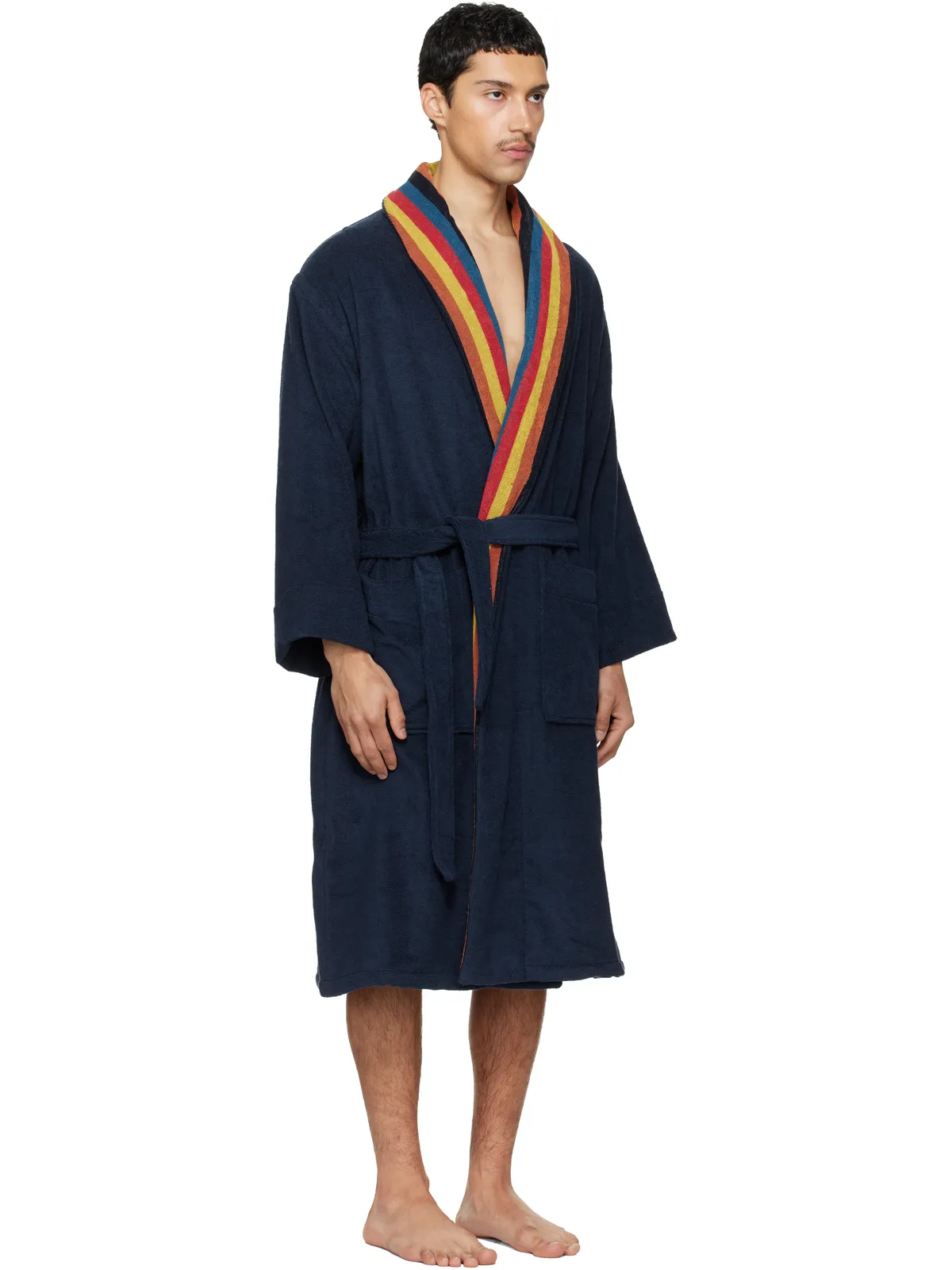 Paul Smith 'Artist Stripe' バスローブ - 画像2