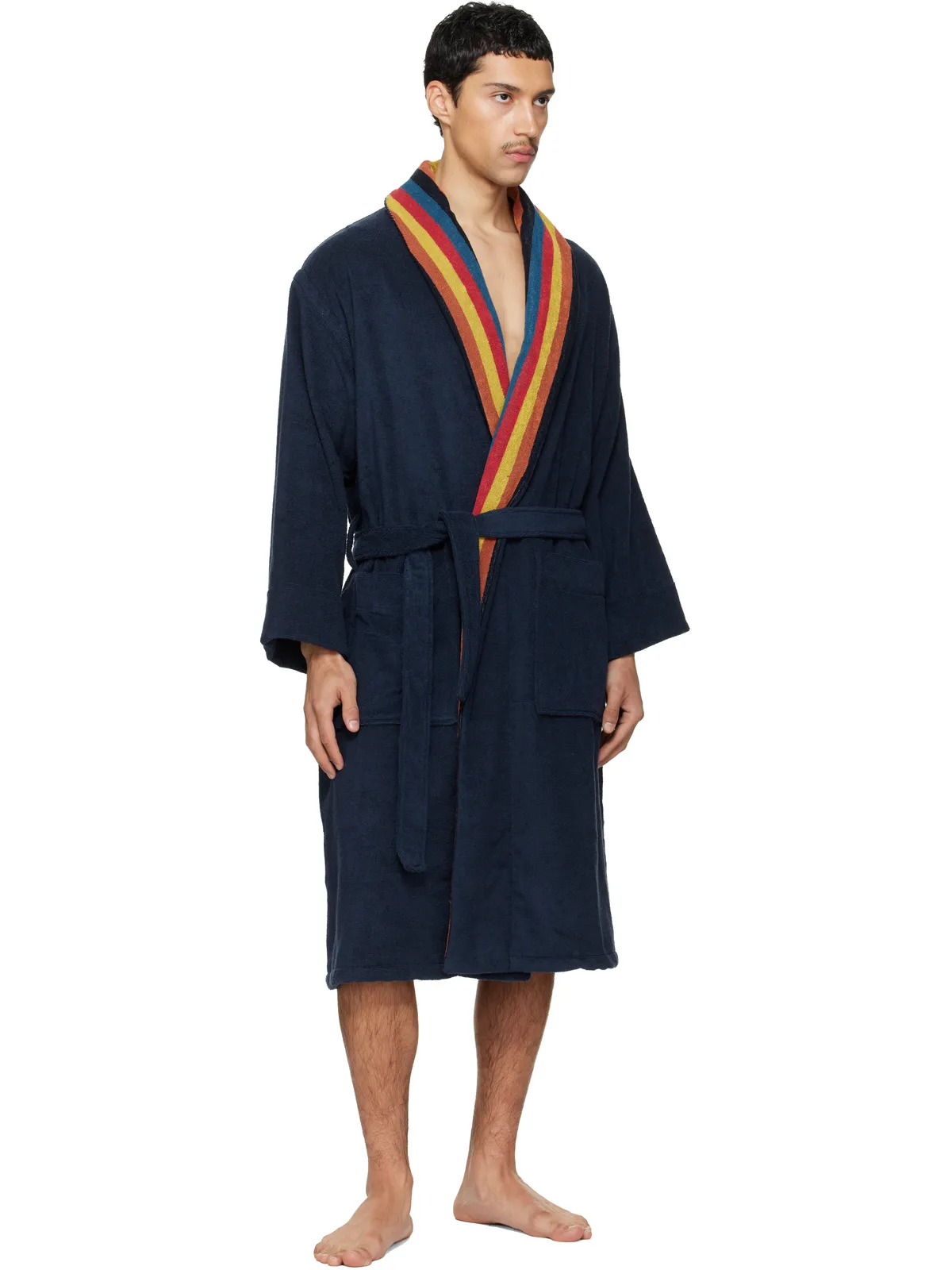 Paul Smith 'Artist Stripe' バスローブ - 画像4