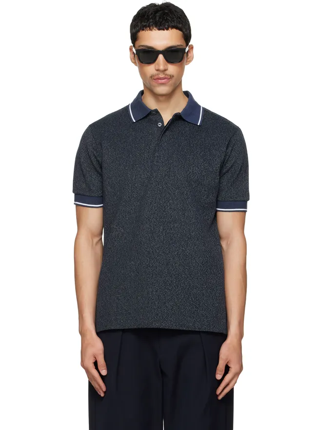 Paul Smith Paul Smith テクスチャード ピケ ポロシャツの商品画像