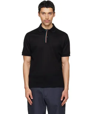 Paul Smith 'Signature Stripe' トリム ポロシャツ - サムネイル1