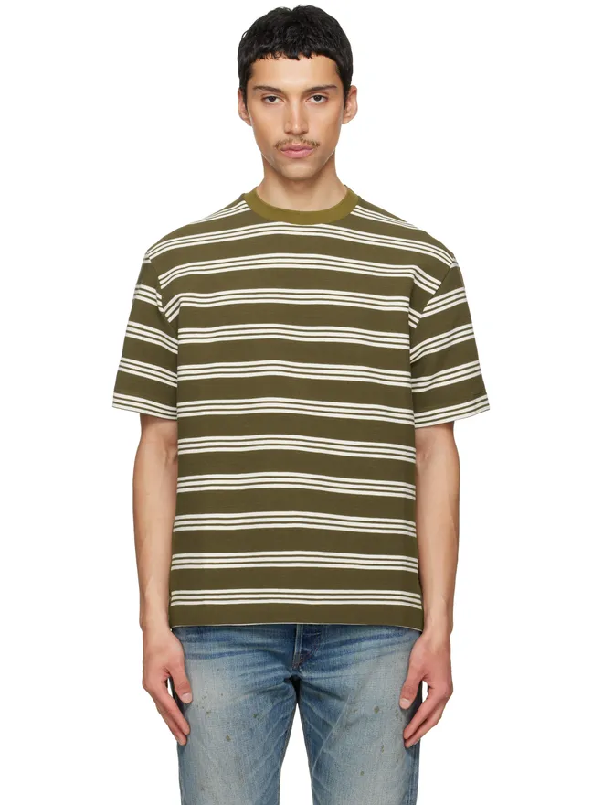 Paul Smith Paul Smith テクスチャード ボーダー Tシャツの商品画像