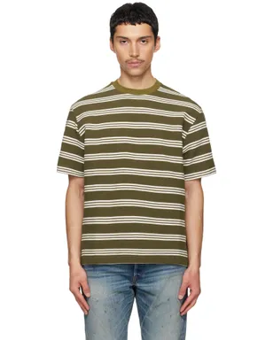 Paul Smith テクスチャード ボーダー Tシャツ - サムネイル1