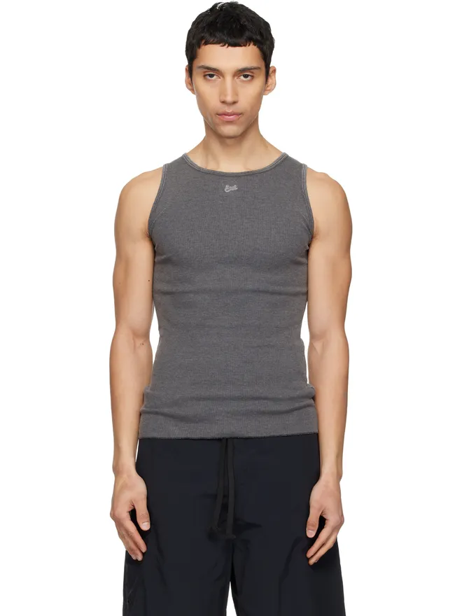 ERL ERL ロゴパッチ タンクトップの商品画像