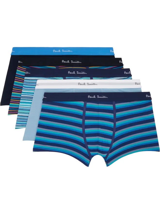 Paul Smith Paul Smith Stripe & Plain Mixed ボクサーブリーフ 5枚セットの商品画像