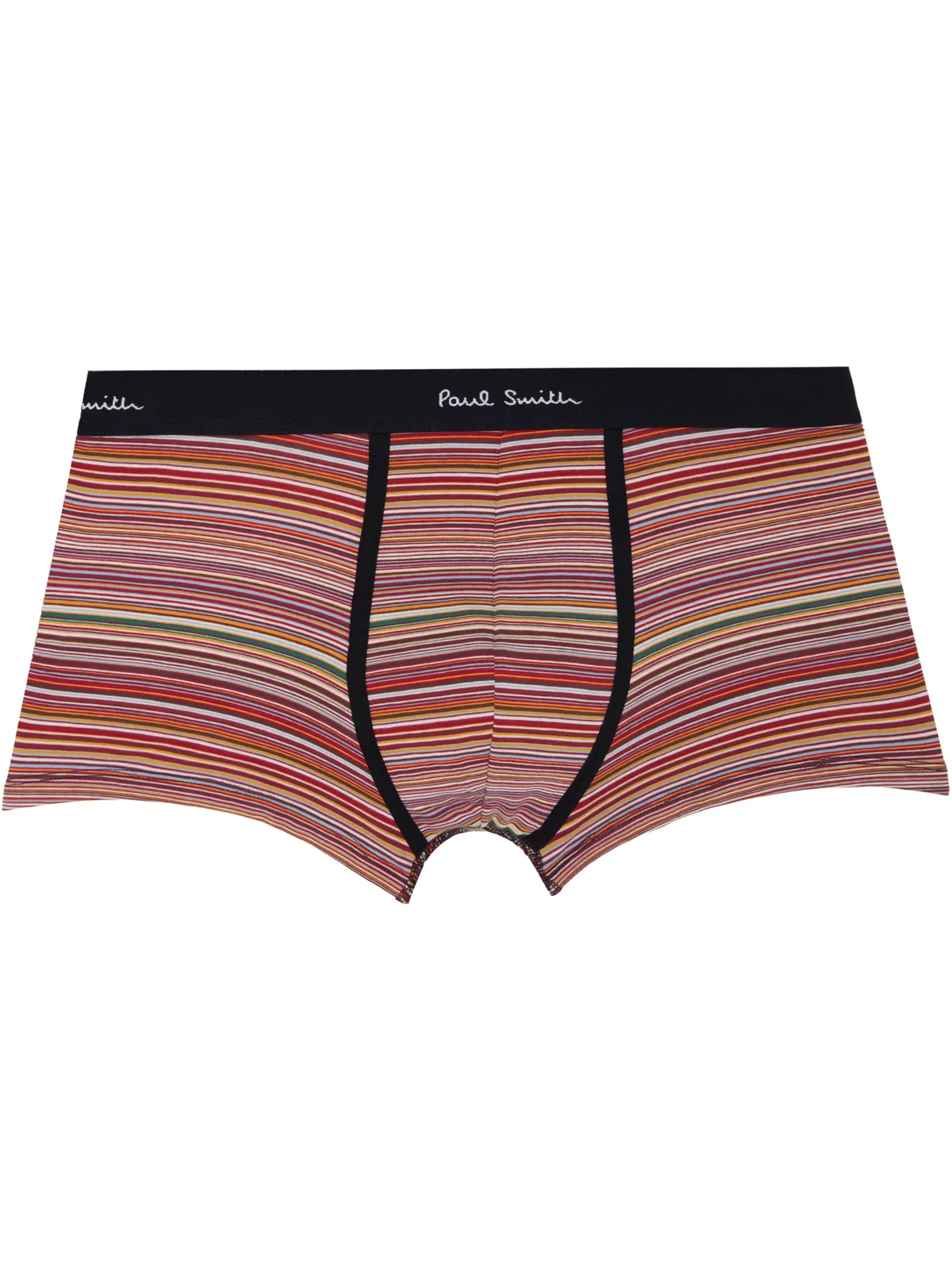 Paul Smith 'Signature Stripe' Mixed オーガニックコットン ボクサーブリーフ 5枚セット - 画像2