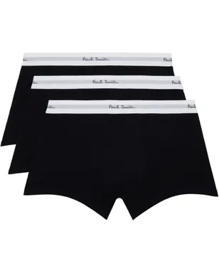 Paul Smith Organic-Cotton Mixed Stripe ボクサーブリーフ 3枚セット - サムネイル1