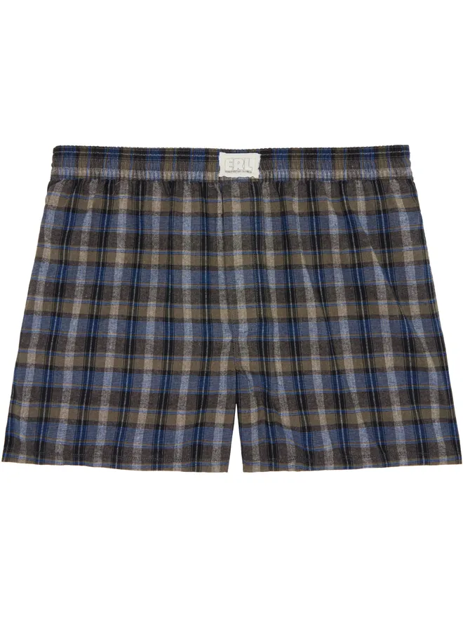 ERL ERL Plaid ボクサー ショートパンツの商品画像