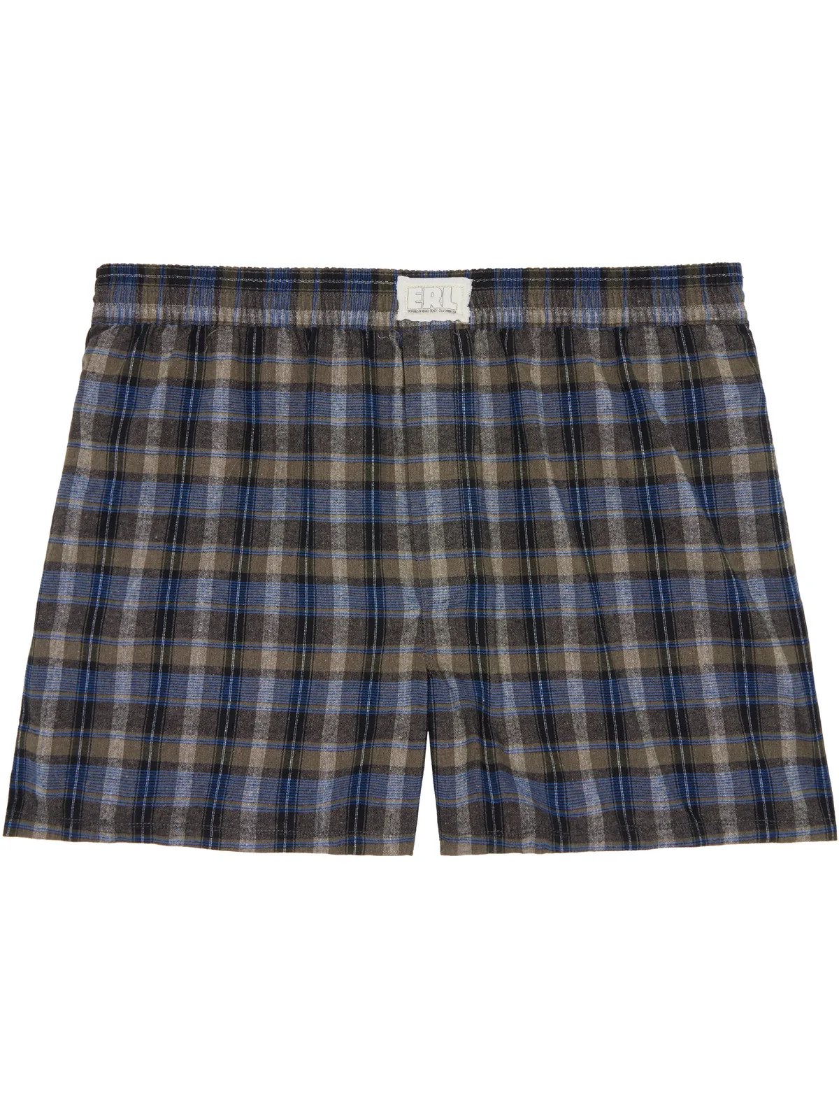 ERL Plaid ボクサー ショートパンツ - 画像1