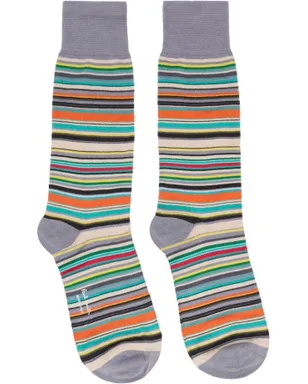 Paul Smith シグネチャー ストライプ ソックス 6足セット - サムネイル2