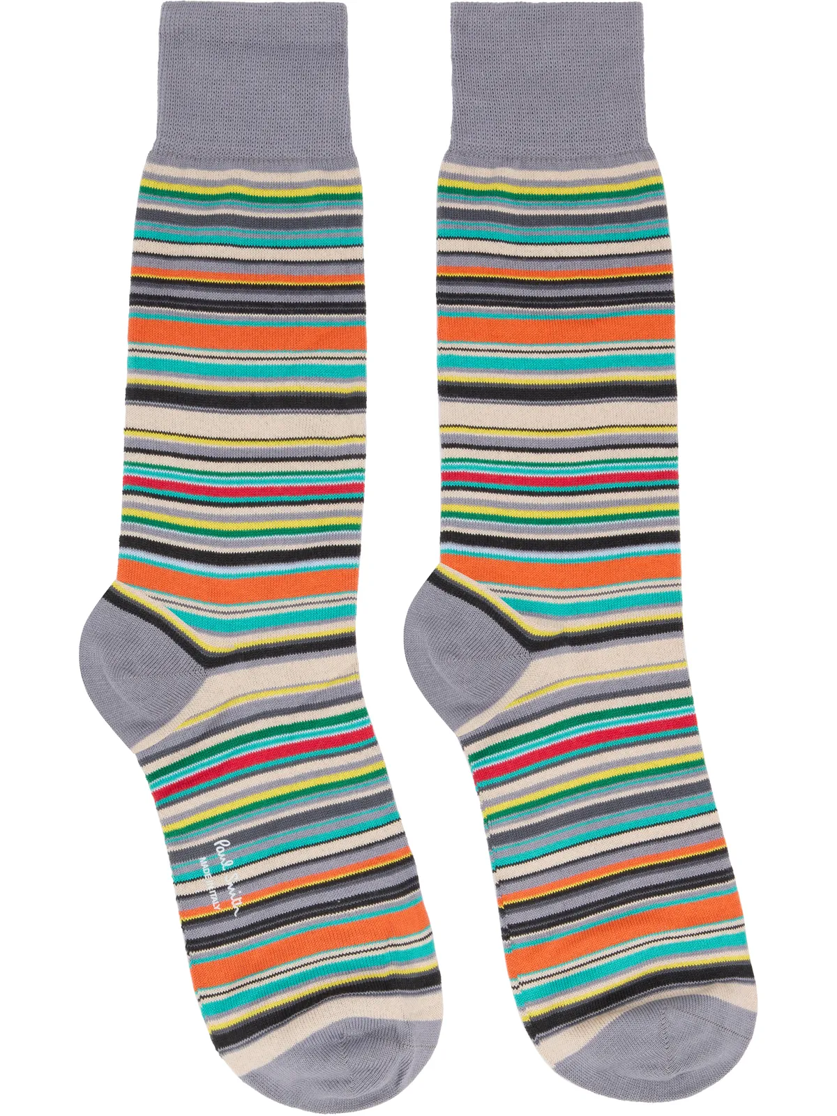 Paul Smith 'Signature Stripe' ソックス 3足セット - 画像2