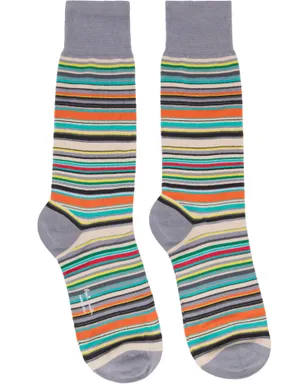 Paul Smith 'Signature Stripe' ソックス 3足セット - サムネイル2