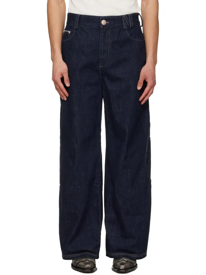 NULLUS NULLUS Arrows Pocket セルビッジジーンズの商品画像