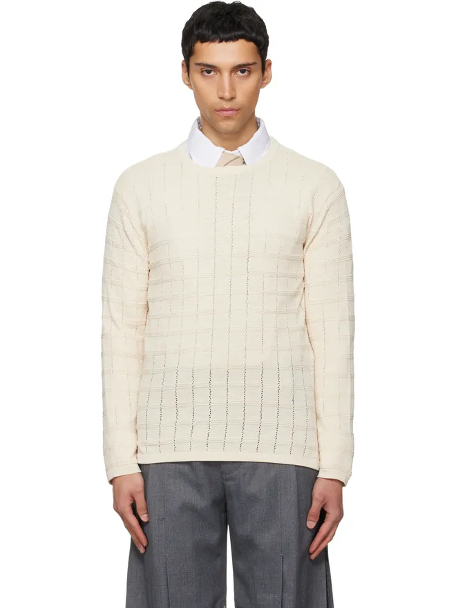 NULLUS NULLUS Cube Texture Knit セーターの商品画像
