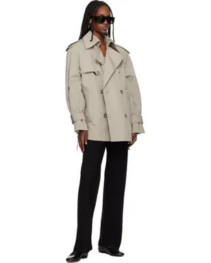 WARDROBE.NYC クレープ バイアスカット トラウザーズ - サムネイル4