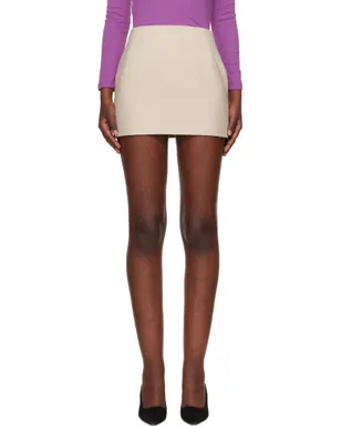 WARDROBE.NYC コントゥア ミニスカート - サムネイル1