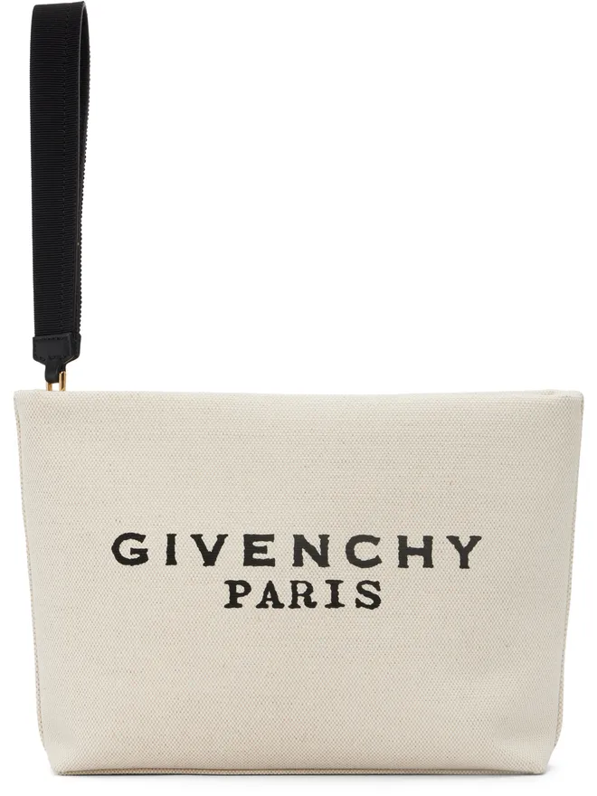 Givenchy Givenchy 'Givenchy' キャンバス ポーチの商品画像