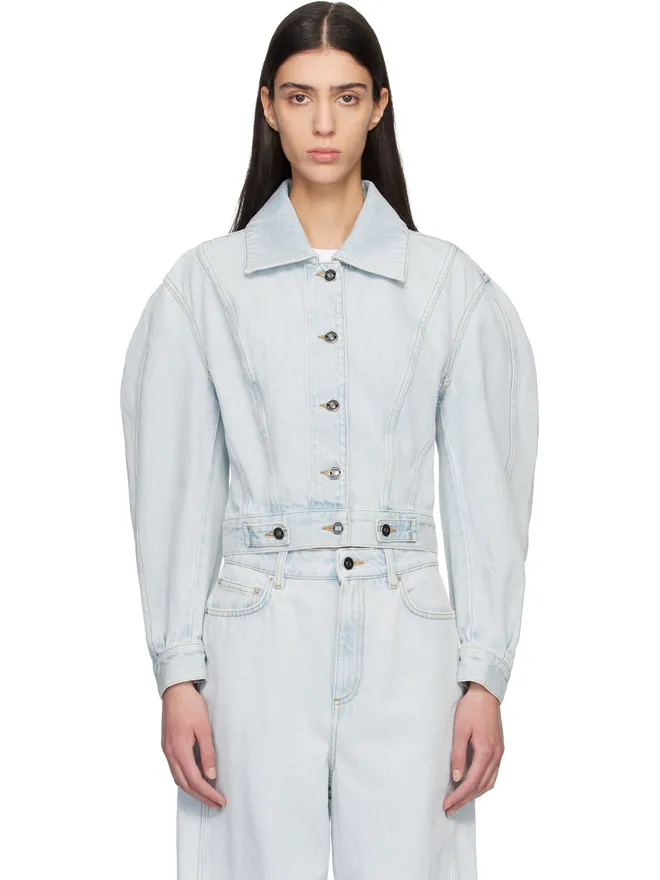 Givenchy Givenchy Back-To-Front Cocoon デニムジャケットの商品画像