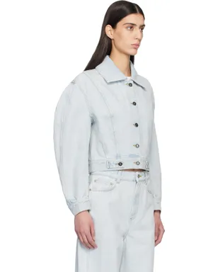 Givenchy Back-To-Front Cocoon デニムジャケット - サムネイル2