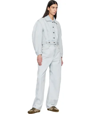 Givenchy Back-To-Front Cocoon デニムジャケット - サムネイル4
