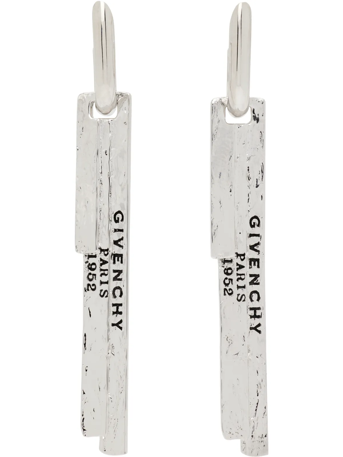 Givenchy 'GIVENCHY Tape' ピアス - 画像1