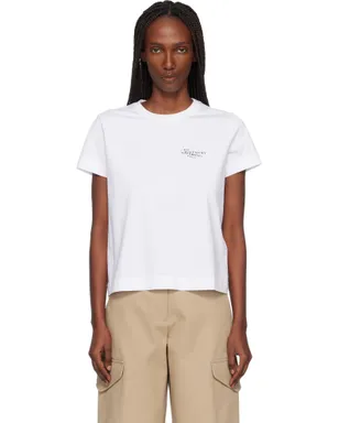 Givenchy 'GIVENCHY' Stamp コットン プリントTシャツ - サムネイル1