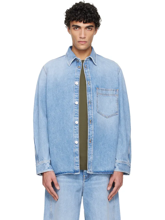 Givenchy Givenchy フェード デニム オーバーシャツの商品画像