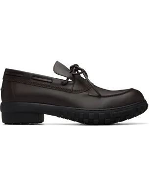 Givenchy Echo レザー デッキシューズ - サムネイル1