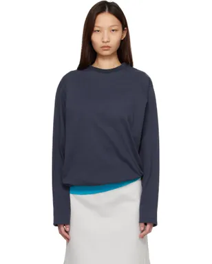 LII コントラスト ウエスト Tシャツ - サムネイル1