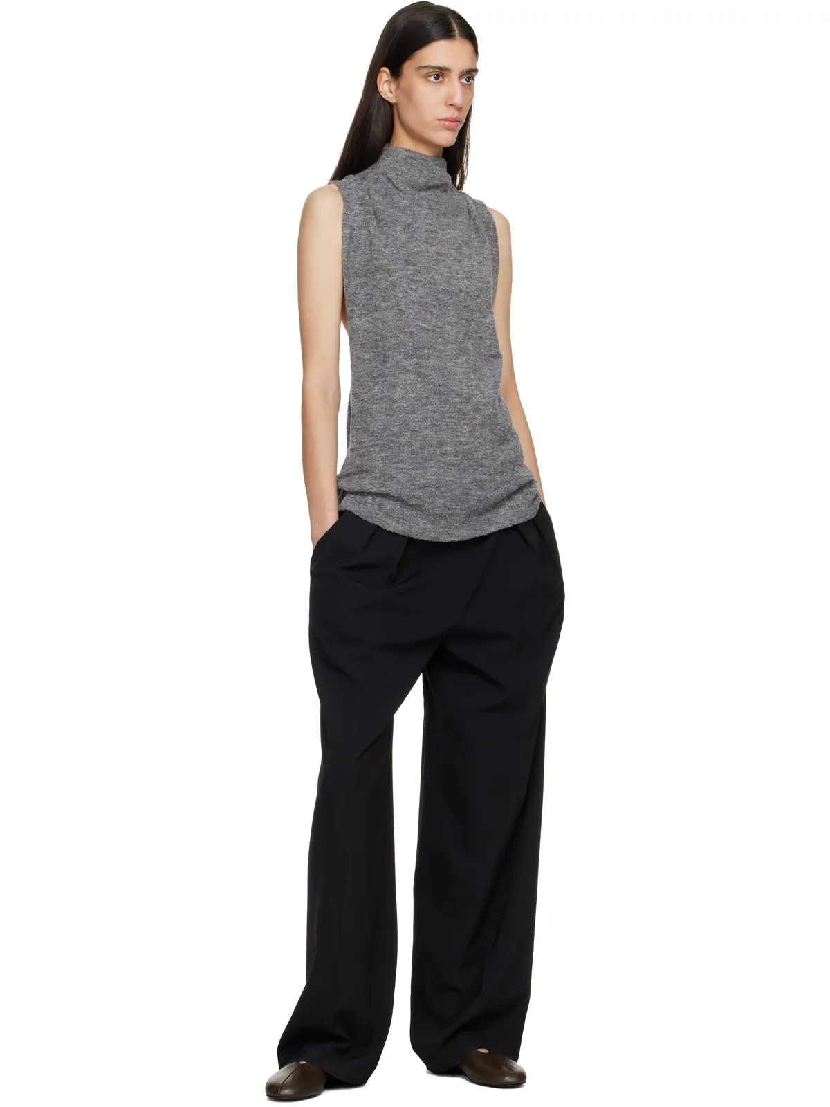 Proenza Schouler Tee フラットシューズ - 画像5