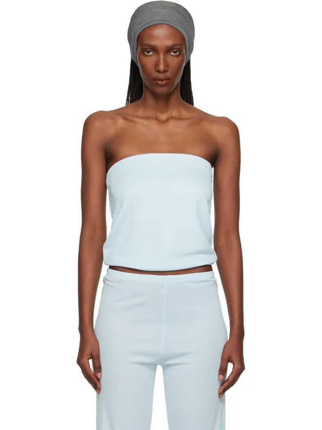 BAMBOU ROGER KWONG BAMBOU ROGER KWONG Shiny Crêpe Jersey ビスチェ トップスの商品画像