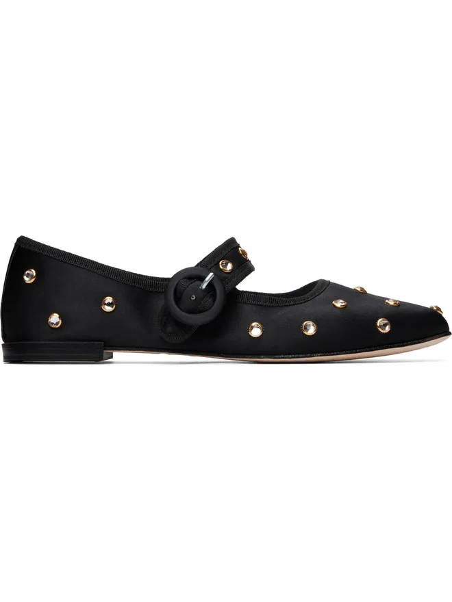 Repetto Repetto Georgia メリージェーン スクエアトゥ フラットシューズの商品画像