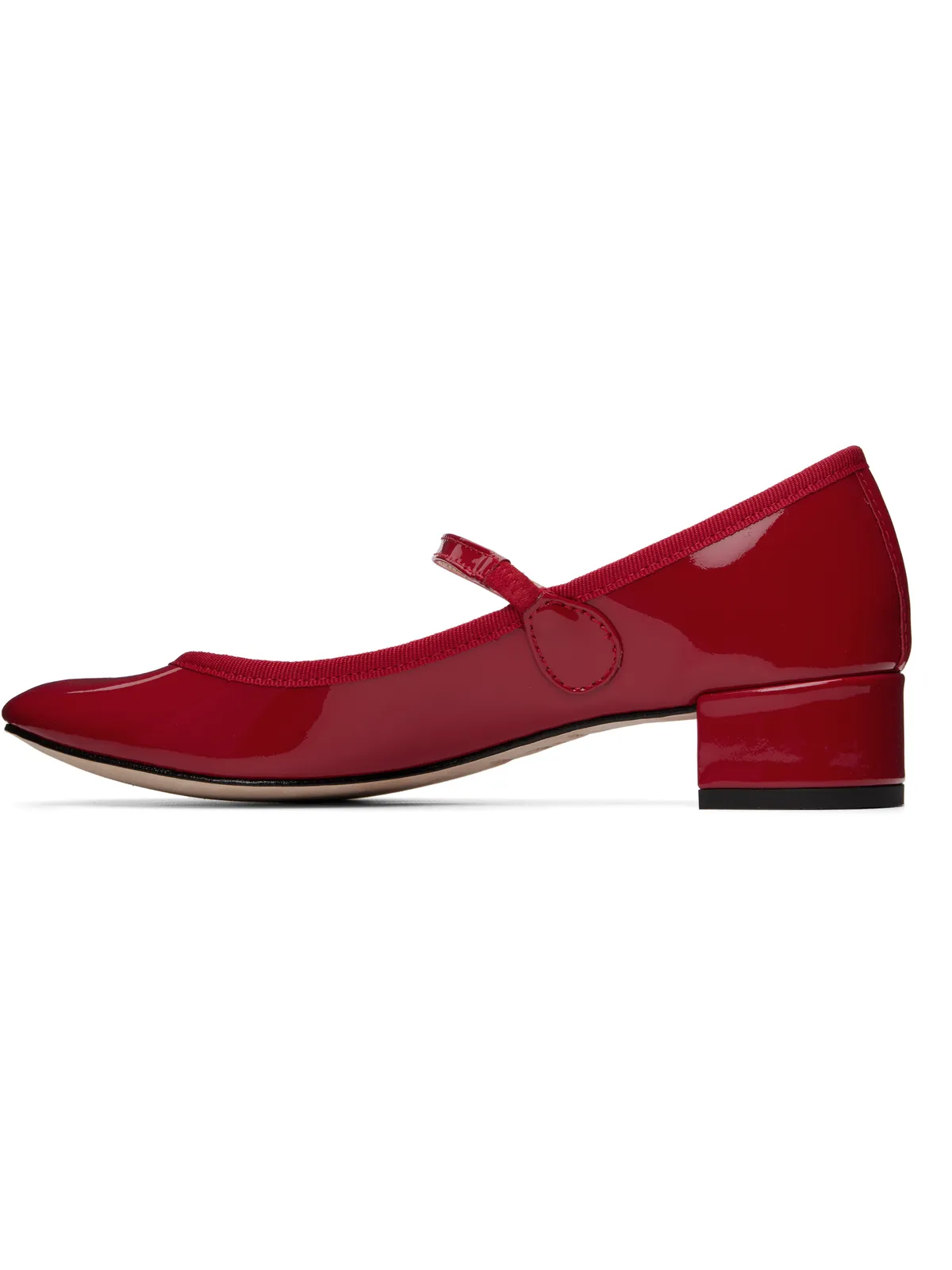 Repetto レッド Rose メリージェーン ヒール - 画像3