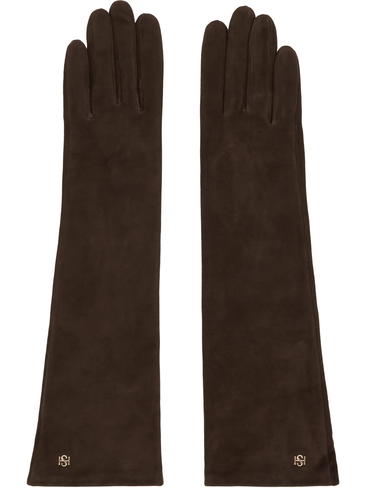 Handsome Stockholm Essentials スエード ロンググローブ - 画像1