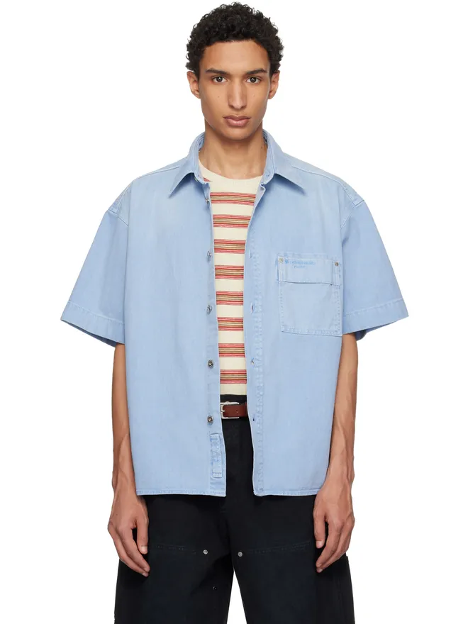 WOOYOUNGMI WOOYOUNGMI フェード デニムシャツの商品画像