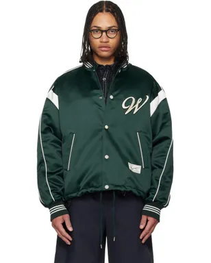 WOOYOUNGMI Logo Baseball ボンバージャケット - サムネイル1