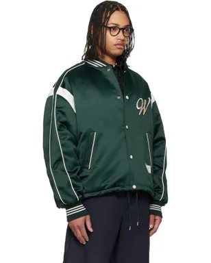 WOOYOUNGMI Logo Baseball ボンバージャケット - サムネイル2