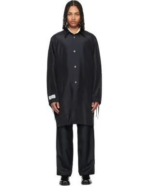 WOOYOUNGMI Wrinkle ロングコート - サムネイル1