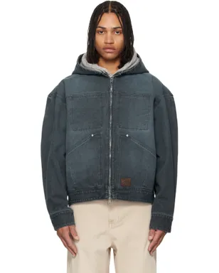 WOOYOUNGMI Hood Dyed ジャケット - サムネイル1