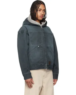 WOOYOUNGMI Hood Dyed ジャケット - サムネイル2