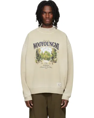 WOOYOUNGMI Garden グラフィック スウェットシャツ - サムネイル1