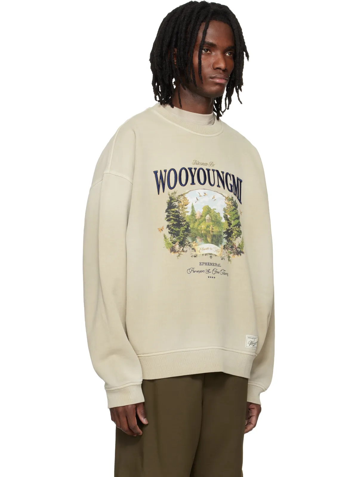 WOOYOUNGMI Garden グラフィック スウェットシャツ - 画像2