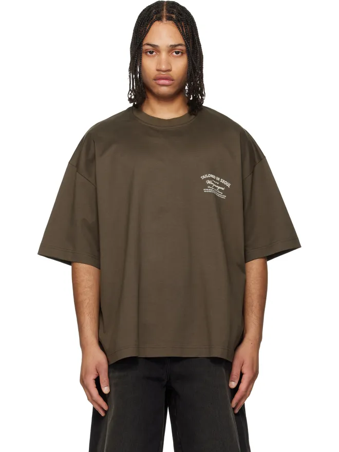 WOOYOUNGMI WOOYOUNGMI レタリング グラフィックTシャツの商品画像