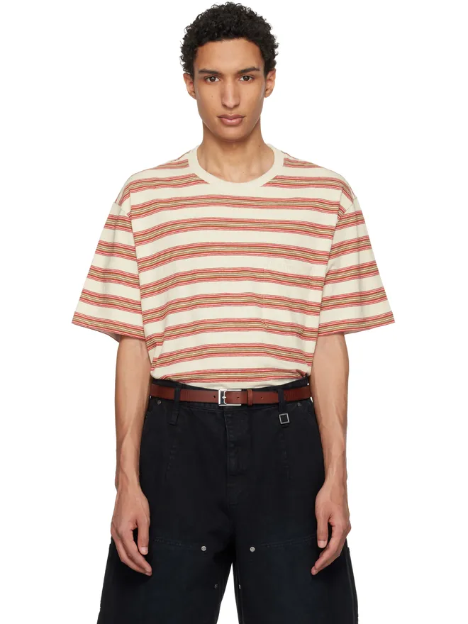 WOOYOUNGMI WOOYOUNGMI ボーダー Tシャツの商品画像